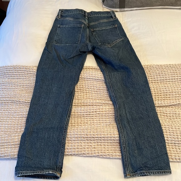 Agolde Riley High Rise Straight Jeans - Picture 4 of 4